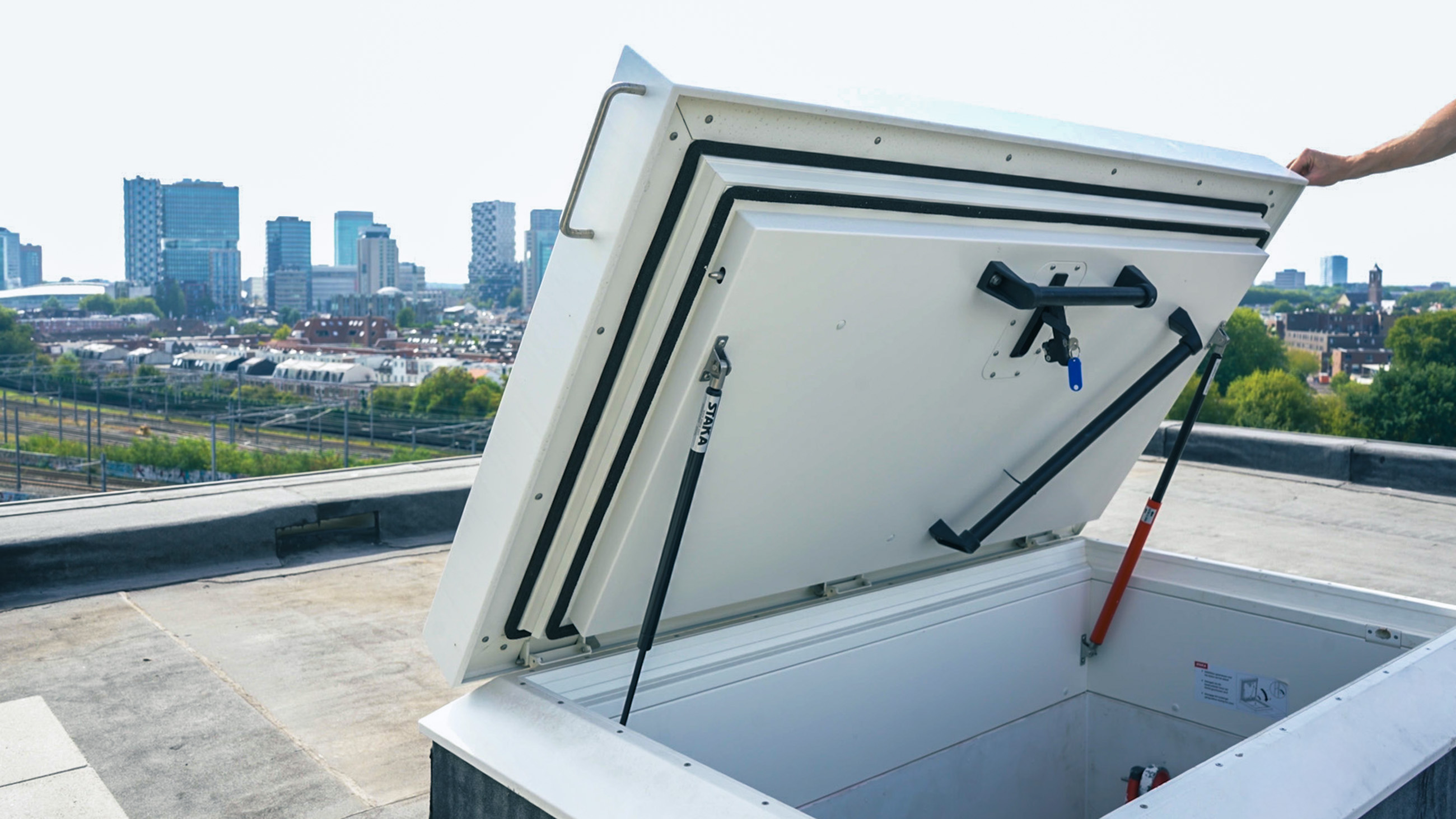 ThermoTop Flachdachausstieg Utrecht (NL)